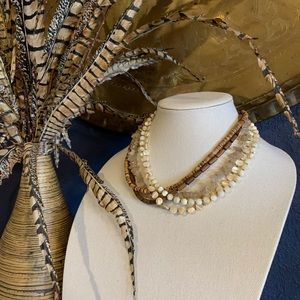 Silpada • Retired • Multi Strand Bead Necklace • 19” Inch